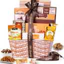 Broadway Basketeers Condolences Gourmet Gift Basket, Kosher Sympathy Food Gift Baskets for Delivery, Perfect Care Package Box or Assorted Snack Gifts for Bereavement, Loss, Funeral, or Shiva