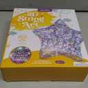 Dan&Darci 3D Light Up String Art Kit for Kids - Star Lantern Making Kits w/ 20 LEDs - Kid Gifts - Crafts Set for Girls and Boys Ages 8-12 - Gift for Age 8, 9, 10, 11, 12 Year Old Girl