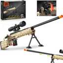 Fluorspar blaster Building Set for Adults, Large Scale Sniper Model Building Kit, Educational DIY Mechanical Assembly Toy for Boys 14+, Collectible Display Gift for Hobbyists, 1388Pcs