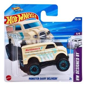 Hot Wheels  Monster Daiy Delivery and Land Rover 2pack