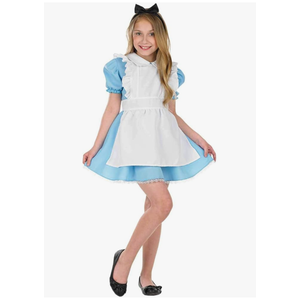 fun shack Alice Costumes Kids, World Book Day Costumes Alice Dress, Alice Costume Girls, World Book Day Costumes Girl XL