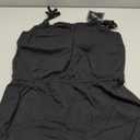 ZAFUL Womens Summer One Piece Sleeveless Tank Top Playsuits Short Jumpsuit Flowy Beach Rompers with Pockets (XX-Large, Navy Blue)