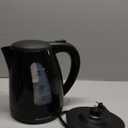 Elite Gourmet EKT8690 1.7L Electric Tea Kettle 1500W Hot Water Heater Boiler BPA-Free, Fast Boil, Water Level Window and Auto Shut-Off, Black