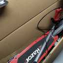 Razor Black Label E100 Electric Scooter – Silver/Red, up to 10 mph, 8" Front Tire, for Child 8+