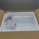 Bakery Display Case, Pastry Display Case Countertop 3 Tier Tray, Acrylic Clear Boxes for Bread Pastry Desserts Food Cookie, Display Cabinet Box for Baking Enthusiasts, 20.86 x 17.3 x 16.5 in