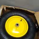 4.80/4.00-8 Pneumatic Tire and Wheel for Wheelbarrow Cart Wagon 2 Pack