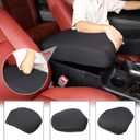 Aunginsy Car Center Console Protector Cover Compatible with Toyota Tundra 2007-2013 Center Console Armrest Seat Box Cover Cushion Lid Protector Pad Customized Cloth Material Anti-Scratch Accessories