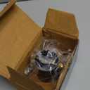 Monarch Rain Chains Gutter Adapter  Standard Adapter with Brass Bolt for Chain Installation, Aluminum Black Rain Chains for Gutters Mount, Rust-Resistant Drainage Mount for Roof Downspout Chain