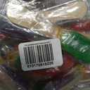 Perfect Stix Christmas Mini Lollipops, 60 Pack, Red and Green Holiday Design, Individually Wrapped Candy for Stocking Stuffers, 5 x 0.5 x 1 inches