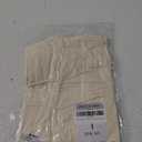 Women's Deep V Neck Low Cut Tops 2025 Casual Ribbed Knit Henley T Shirts Summer Short Sleeve Tees (Beige, L)