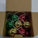 Brightown Christmas String Lights Battery Operated,Battery Powered with 10 Bell Lights,Christmas String Lights for Winter Party Festival Indoor Decor (Ball)