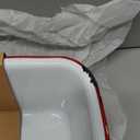 Falcon Enamelware Loaf Tin, Heavy-Gauge Steel, Enamel Tin 12"x 5", Oven Safe to 530F, Dishwasher Safe & Freezer Safe (Pillarbox Red)