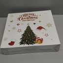 Flameless LED Christmas Tree Candles, 6 Pack  Battery Powered Holiday Lights with Warm Flickering Glow, Safe No-Flame Decor for Mantels, Dinner Parties, Family Gatherings & Gifting