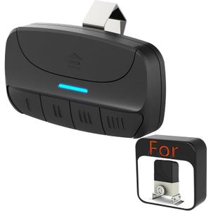 Bltezeit Visor Clip Remote Control for ME-MJ Sliding Gate Openers, 4-Button 433.92MHz Transmitter with Rolling Code for Vehicles, Wireless Door Access Control System Hardware Accessory 1pc