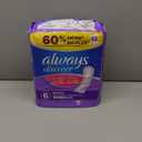 Always Discreet Adult Incontinence Pads for Women, Drier, 6 Drop Long Length, Extra Heavy Absorbency, Pads for Bladder Control Management, Bladder Leaks, & Postpartum Pads, 45ct