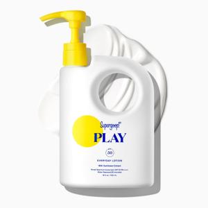 Supergoop! PLAY Everyday Lotion - Broad Spectrum Body & Face Sunscreen - Great for Active Days - Fast Absorbing, Water & Sweat Resistant