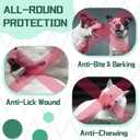 2 x Dog Muzzle, Air Mesh Breathable Muzzle for Medium Large Sized Dogs to Anti & Prevent Biting Barking Chewing, Soft Basket Muzzle for German Shepherd Dog with Reflective & Adjustable Strap(Grey-S (S(Circumference:6.7''-7.9''in))