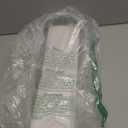 OUTXE Anti Wrinkle Straw 6 Pcs, Flat Wide Drinking Straw for Stanley Cup 40 oz 30 oz, Reusable Wrinkle Free Long Stainless Steel Metal Straw for Lip with Cleaning Brush and Carrying Bag, Cream Pink, 10mm