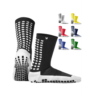 Lux Dual Grip Socks - Soccer Grip Socks for Men and Women. GripArray Performance & Comfort