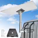 Starlink Gen 3 Mount for RV Ladder, Starlink Pole Mount with 0-30 Adjustable Starlink Gen 3 Pipe Adapter