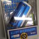 Mini Microscope, 2026 New Mini Pocket Microscope, Portable Handheld Kids Microscope Mini Scope Educational Science Kits with LED Light 100X-250X(Blue)