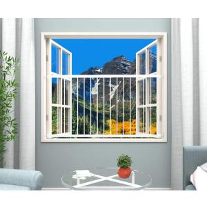 36.22-61.41" Wide Window Guards for Child Safety White 2 Piece