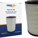 TORQUE Engine Air Filter Compatible with Select semi Trucks Replaces RS2863 AF25220 LAF1878 1619027C1 6433 88433 PA2863 CA7139 20188124 DN 3I1550 (TR522-EF)