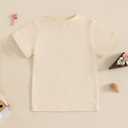 Happy Birthday Girl Boy T-Shirt One/Two/Three/Four/Five/Six Year Old Tee Shirt Toddler Cake Smash Outfit for Kids (Beige)