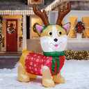 TRMESIA 4 FT Christmas Inflatable Decoration Reindeer, with LED Lights Christmas Indoor Outdoor Decor,Garden Yard Lawn Holiday Blow up Xmas Decoration for Seasonal Joy