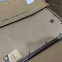 24x36 Poster Frame 4 Pack, 20x30 Mat, Brown Wood, for Picture