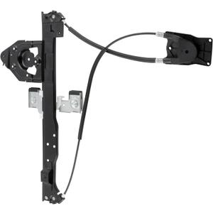 BOXI 740-893 Rear Right Passenger Side Power Window Regulator Without Motor Fit for Rainier Trailblazer Envoy Ascender Bravada 9-7X 19301970 15893783
