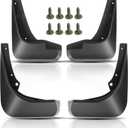 YHTAUTO Set of 4 Mud Flaps Splash Guards Accessories Replacement for Chevrolet Cruze 2010-2015 Cruze Limited 2016 Sedan, Not Fit Side Skirt and Any Modifications Model, Front and Rear LH RH, Black