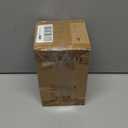 Pendant Light Shade Replacement, Metal Lampshade with 1-5/8" Fitter, 7.8" Height and 4.7" Diameter Etched Hollowed Lamp Shade, Antique Bronze Oval Shaped Cover for Chandelier Pendant Light Wall Lamp