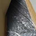 Rubber Stair Treads Outdoor 35" x 10" 5-Pack - Heavy-Duty Non-Slip Rubber