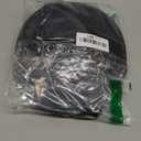 Halloween Witch Hat,Black Pointed Wizard Hat with Flowers, Beads and Feathers for Halloween Costume or Cosplay Party