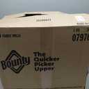 Bounty Paper Towels Quick Size, White, 16 Family Rolls = 40 Regular Rolls