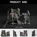 Aquarium Decorations- Castle Fish Tank Bubbler Decorations for Aquatic Pets to Breed Play and Rest Fish Decorations for Tank