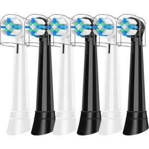 iO Replacement Heads Compatible with Oral B iO, 6 Pack Toothbrush Heads Compatible with iO 2/3/4/5/6/7/8/9/10 Series Electric Toothbrush