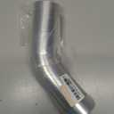 PATIKIL 45 Degree Bend Elbow, 1 7/8inch OD Sanitary Exhaust Pipe Elbow Intercooler Pipe Mandrel Elbow Connector Tube for Welding Brewery Equipment HVAC Stair Handrail, 1 Pc