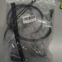 Upgraded Hydraulic Brake System The Left of The 7/8" Handlebars 50 inch Hose for 97cc 2.8HP Baja Doodle Bug DB30 Blitz Dirt Bug Racer Mini Bike Motorsports Go Kartssilver