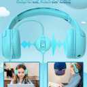 awatrue Toddler Kids Headphones Wired - Headphones for Kids Volume Limit 85/94dB Headset 3.5mm Jack Adjustable Foldable Headsets for Girls Boys Children Teens Pad Smartphones School