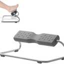 Duorest Duorest 1-Tier Ergonomic Footrest: Solid & Stable Construction, Under Desk Footrest, Slip-Resistant Base, Durable Build, EZFoot (1-Tier Structure)