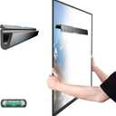 HYPIGO No Stud Drywall TV Mount, Studless TV Wall Mount for Most 32–75 Inch TVs, Tv Hanger Bracket, Max VESA 600×400 mm Up to 150 lbs, No Drill, Easy Installation with New Bubble Level Included