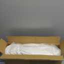 EASELAND Queen Size Mattress Pad Pillow Top Mattress Cover Quilted Fitted Mattress Protector Cotton Top Stretches up 8-21" Deep Pocket Cooling Mattress Topper (60x80 inch, White)