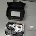 Cordless Electric Lunch Box for Adults, 1.4L Heated Lunch Box for Men with Smart Meal Scheduling & Auto Keep Warm, Portable Food Warmer for Car with Insulated Bag, Ice Pack (Meteorite Black)