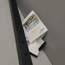 4Pack 36" T304 L-drilled Cable Railing Corner Post(Post 35"x2"x2"), Wire Railing Post with Cable Grommets, Fixed Top Mount Stainless Steel Black Finish Deck Staircase Post