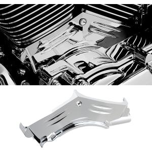 Chrome ABS Cylinder Base Cover Compatible with for Harley Softail Dyna Road King Twin Cam 1999-2006
