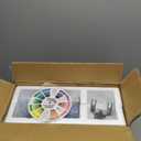 VEVOR Airbrush Kit, Professional Airbrush Set with 1/5 HP Compressor & 3 Airbrushes, Airbrushing System Kit with Multi-Purpose Dual-Action Gravity Feed Airbrushes, Art Nail Cookie Tatto