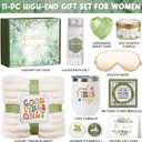 Christmas Birthday Gifts for Women Self Care Gift, Get Well Soon Gift Baskets Relaxing Spa Care Package for Women with Blanket, Unique Gift Baskets for Mom Her Wife Girlfriend Friend Sister Teacher