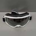 findway Ski Goggles OTG - Over Glasses Snow/Snowboard Goggles for Men, Women & Youth - 100% UV Protection (A1-white Silver Vlt 10%)